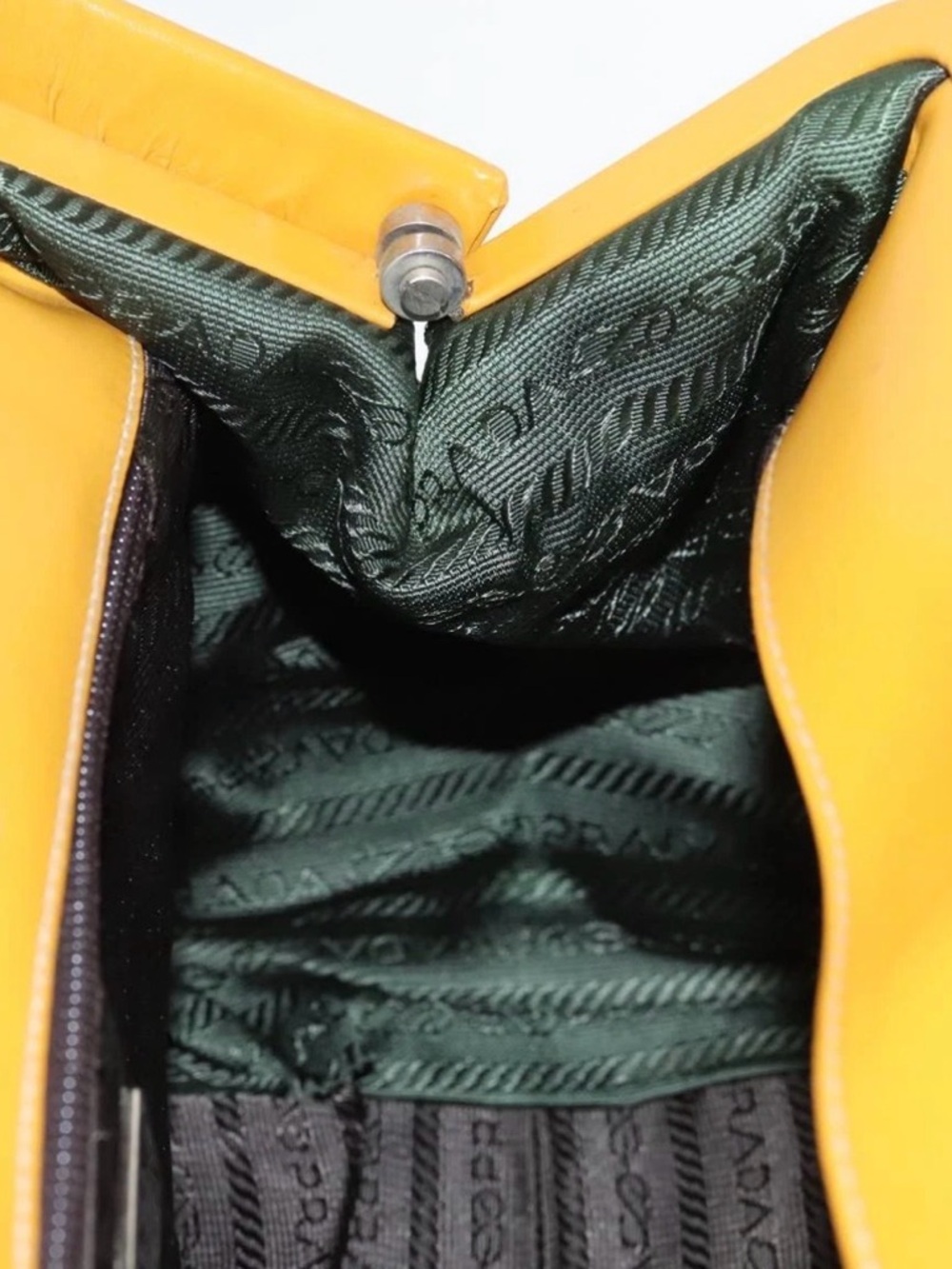 Prada Canvas Madras Cerniera Doctor Bag - Picture 15 of 15